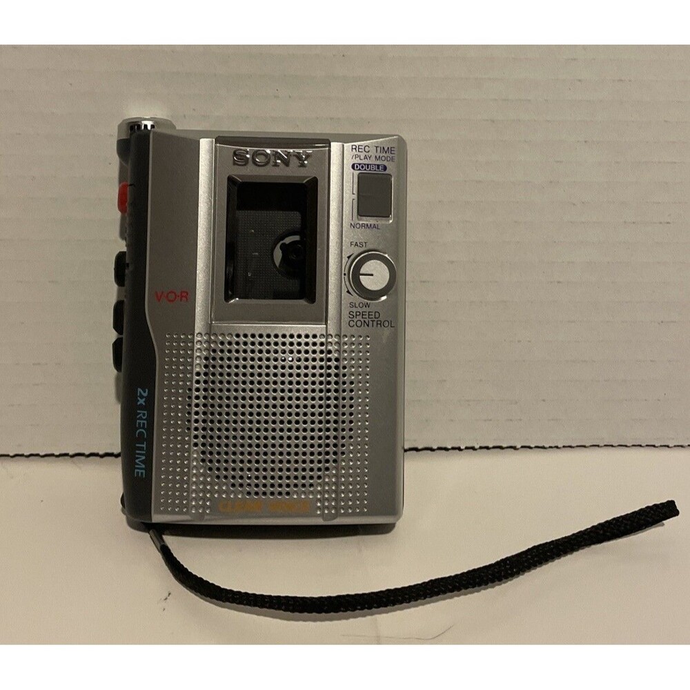 Sony TCM-200DV Walkman Portable Cassette Recorder (needs service, repair) Plays